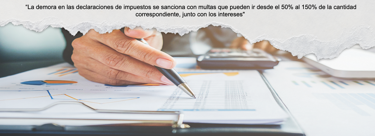 demora de impuestos